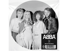 Charger l&#39;image dans la galerie, Pochette d&#39;album d&#39;ABBA en noir et blanc. Les membres du groupe posent.
