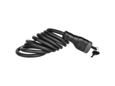 ABUS Cadenas à spirale Primo 5510K/180 BK