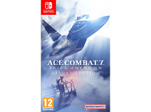 Charger l&#39;image dans la galerie, Boîte de jeu Nintendo Switch pour Ace Combat 7. Comprend un avion à réaction et un pilote.
