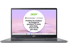 Charger l&#39;image dans la galerie, ACER Chromebook Plus 515 CB515-2H-32ER - 15.6 pouces - Full HD - Intel Core i3-1315U - 8 GB - 128 GB - UHD Graphics - 15,6 pouces - 8 GB - UHD Graphics
