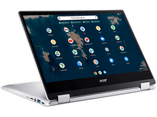 Charger l&#39;image dans la galerie, ACER Chromebook Spin 314 CP314-1HN-C0RB - 14 pouces - Full HD - Intel Celeron N4500 - 8 GB - 128 GB - UHD Graphics
