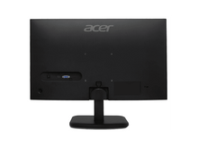 Charger l&#39;image dans la galerie, Dos d&#39;écran Acer noir. Ports : alimentation, HDMI, VGA. Socle et pied noirs. Logo Acer en haut.
