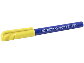 ACROPAQ Stylo détecteur de faux billets Quicktester (GENIECT001) Stylo détecteur de faux billets