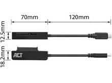 Charger l&#39;image dans la galerie, ACT Câble adaptateur USB-C vers SATA HDD/SSD 2.5&quot; (AC1525)
