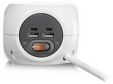 Charger l&#39;image dans la galerie, ACT Multiprise USB-A / USB-C Blanc (AC2435)
