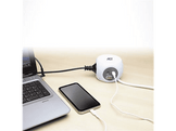ACT Multiprise USB-A / USB-C Blanc (AC2435)