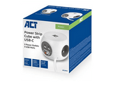 ACT Multiprise USB-A / USB-C Blanc (AC2435)