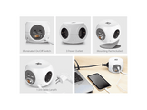 ACT Mutiprise USB-C/USB-A/AC Blanc (AC2415)