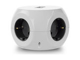ACT Mutiprise USB-C/USB-A/AC Blanc (AC2415)