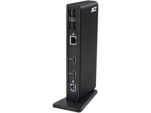 Charger l&#39;image dans la galerie, ACT Station d&#39;accueil USB-A Dual monitor (AC7049)
