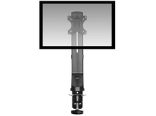 Charger l&#39;image dans la galerie, Un bras de moniteur avec un moniteur et un mécanisme de montage.
