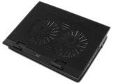 ACT Support USB pour laptop jusqu'à 17" avec ventilateurs (AC8105) Support laptop
