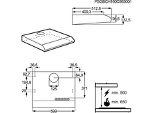 Charger l&#39;image dans la galerie, AEG Hotte sous-encastrable D (DUB2610W)
