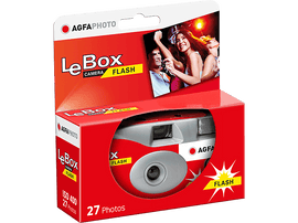 AGFAPHOTO Appareil photo jetable LeBox Flash (601020) Appareil photo jetable