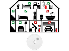 Charger l&#39;image dans la galerie, ALECTO Détecteur de fumée sans fil SA61 Blanc (A005013)
