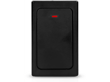 Charger l&#39;image dans la galerie, Dispositif de contrôle d&#39;accès noir. Il a une lumière rouge en haut.
