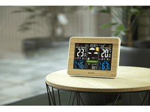 Charger l&#39;image dans la galerie, Station météo numérique affichant température, humidité et autres données météo.
