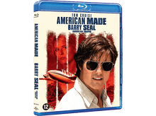 Charger l&#39;image dans la galerie, Couverture du disque Blu-ray d&#39;American Made avec Tom Cruise et une femme avec un avion.
