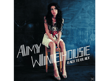 Charger l&#39;image dans la galerie, Couverture de l&#39;album : Amy Winehouse assise sur une chaise. Titre : Back to Black.
