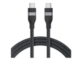 ANKER Câble USB-C vers USB-C, tressé bio souple, 0,9 m, 240 W, noir
