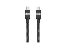 Charger l&#39;image dans la galerie, ANKER Câble USB-C vers USB-C, tressé bio souple, 1,8 m, 240 W, Noir

