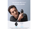 ANKER MagGo, pliable 3 en 1, 15 W, noir