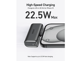 ANKER Powerbank Nano 22.5 W Connecteur USB-C intégré Noir (A1653H11)
