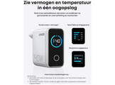 ANKER Zolo 3C1A avec écran, 140 W, argenté