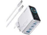 ANKER Zolo 3C1A avec écran, 140 W, argenté