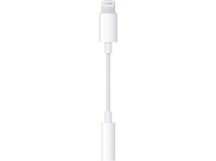 APPLE Adaptateur Lightning - mini-Jack 3.5 mm Blanc (MMX62ZM/A)