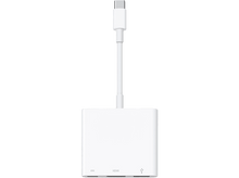 Charger l&#39;image dans la galerie, APPLE Adaptateur multiport AV numérique USB‑C Blanc (MW5M3ZM/A)
