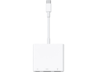 APPLE Adaptateur multiport AV numérique USB‑C Blanc (MW5M3ZM/A)