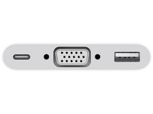 Charger l&#39;image dans la galerie, APPLE Adaptateur multiport VGA - USB-C (MJ1L2ZM/A)
