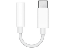 Charger l&#39;image dans la galerie, APPLE Adaptateur USB‑C vers mini‑jack 3.5 mm Blanc (MW2Q3ZM/A)

