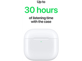 APPLE Écouteurs sans fil AirPods 4 Réduction du bruit active + Étui de chargement (MXP93ZM/A)