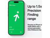 APPLE AirTag 2 (Lot de 4) Traceur Bluetooth Argenté