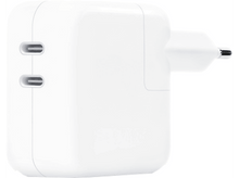 Charger l&#39;image dans la galerie, APPLE Chargeur multiports 2 x USB-C 35 W Blanc (MNWP3ZM/A)
