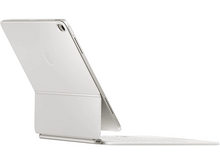 Charger l&#39;image dans la galerie, Un iPad avec un clavier et un fond blanc, de couleur beige clair.
