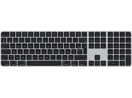 APPLE Clavier sans fil Magic Keyboard avec Touch ID et pavé numérique AZERTY Noir (MQ052F/A)