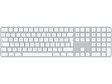 APPLE Clavier sans fil Magic Keyboard Touch ID Touches numériques AZERTY Blanc (MXK73F/A)