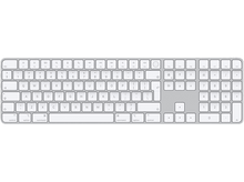 Charger l&#39;image dans la galerie, APPLE Clavier sans fil Magic Keyboard Touch ID Touches numériques QWERTY Blanc (MXK73SM/A)
