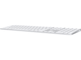 APPLE Clavier sans fil Magic Keyboard Touch ID Touches numériques QWERTZU Blanc (MXK73SM/A)