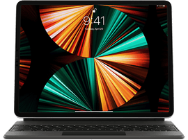 Cover clavier Magic iPad Pro 12.9" 5th Gen QWERTZU Noir (MJQK3SM/A)