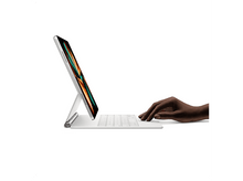 Charger l&#39;image dans la galerie, APPLE Cover clavier Magic Keyboard iPad Pro 12.9 5th Gen AZERTY FR Blanc (MJQL3F/A)
