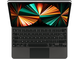 APPLE Cover clavier Magic Keyboard iPad Pro 12.9 5th Gen AZERTY FR Noir (MJQK3F/A) Cover Azerty
