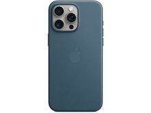 Charger l&#39;image dans la galerie, APPLE Cover FineWoven Magsafe iPhone 15 Pro Max Pacific Blue (MT4Y3ZM/A)
