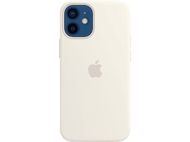 APPLE Cover iPhone 12 Mini White (MHKV3ZM/A) Cover voor Apple iPhone 12 Mini Blanc