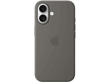 Charger l&#39;image dans la galerie, Coque de téléphone gris foncé avec logo Apple. Elle possède deux caméras et un flash à l&#39;arrière.
