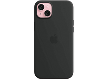 Charger l&#39;image dans la galerie, APPLE Cover silicone avec MagSafe iPhone 15 Plus Black (MT103ZM/A) Cover voor Apple iPhone 15 Plus Black
