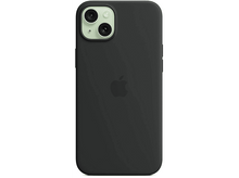 Charger l&#39;image dans la galerie, APPLE Cover silicone avec MagSafe iPhone 15 Plus Black (MT103ZM/A) Cover voor Apple iPhone 15 Plus Black

